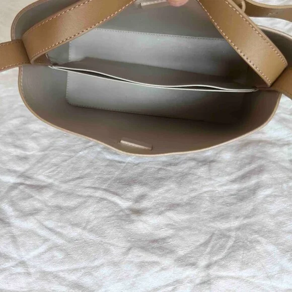 Aesther Ekme Mini Crossbody Sac, Tan, EUC - Picture 8 of 10